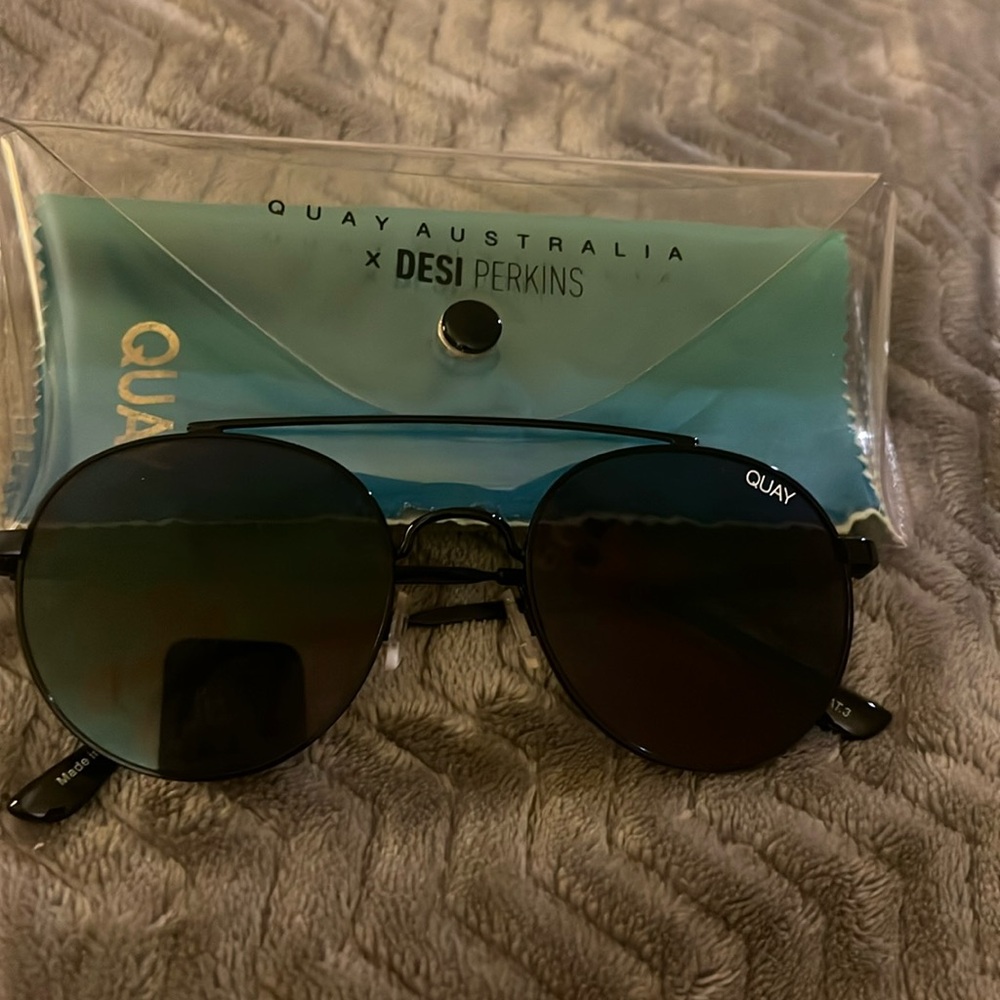 Quay Black Sunglasses